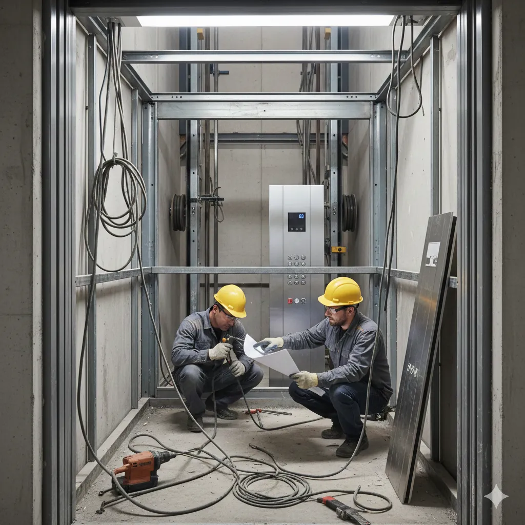 Elevadores industriais manutenção