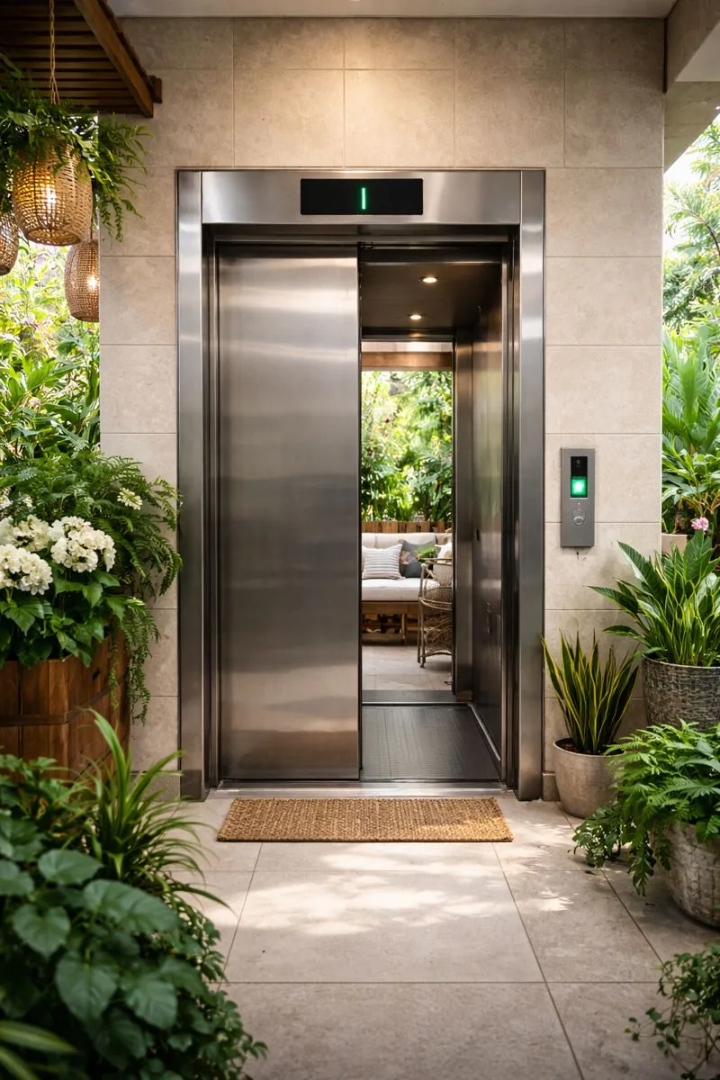 Elevador para prédio garden